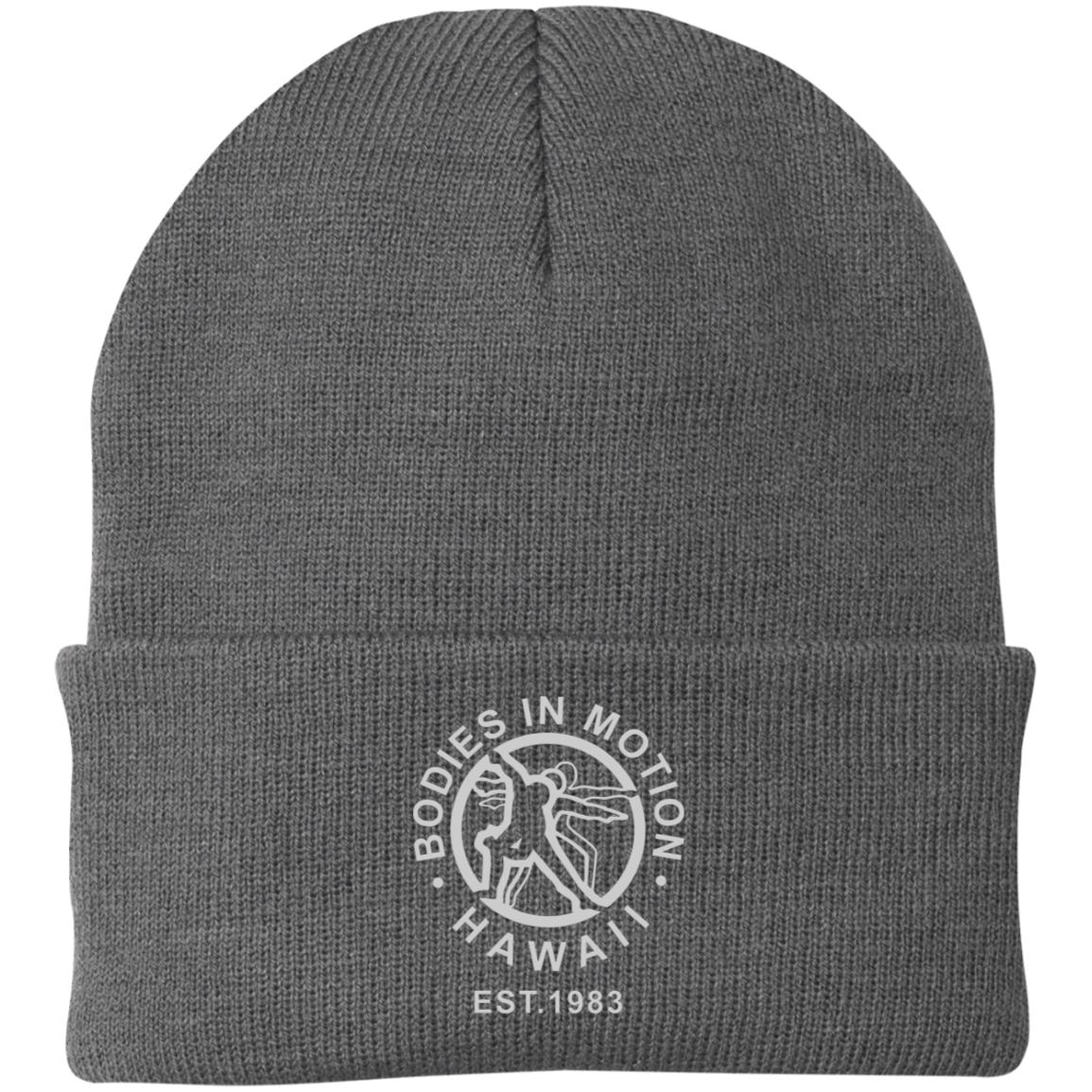 Bodies in Motions Embroidered Knit Cap