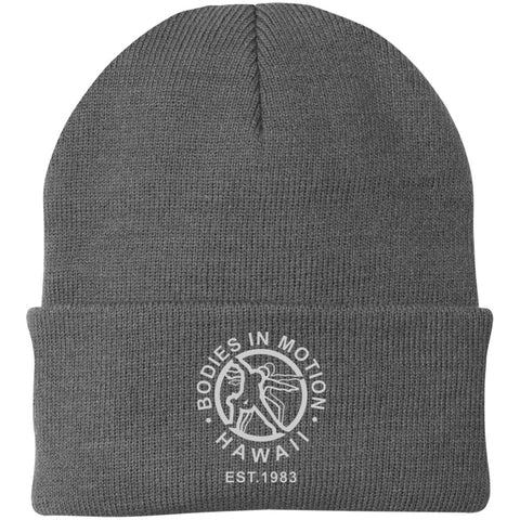 Image of Bodies in Motions Embroidered Knit Cap