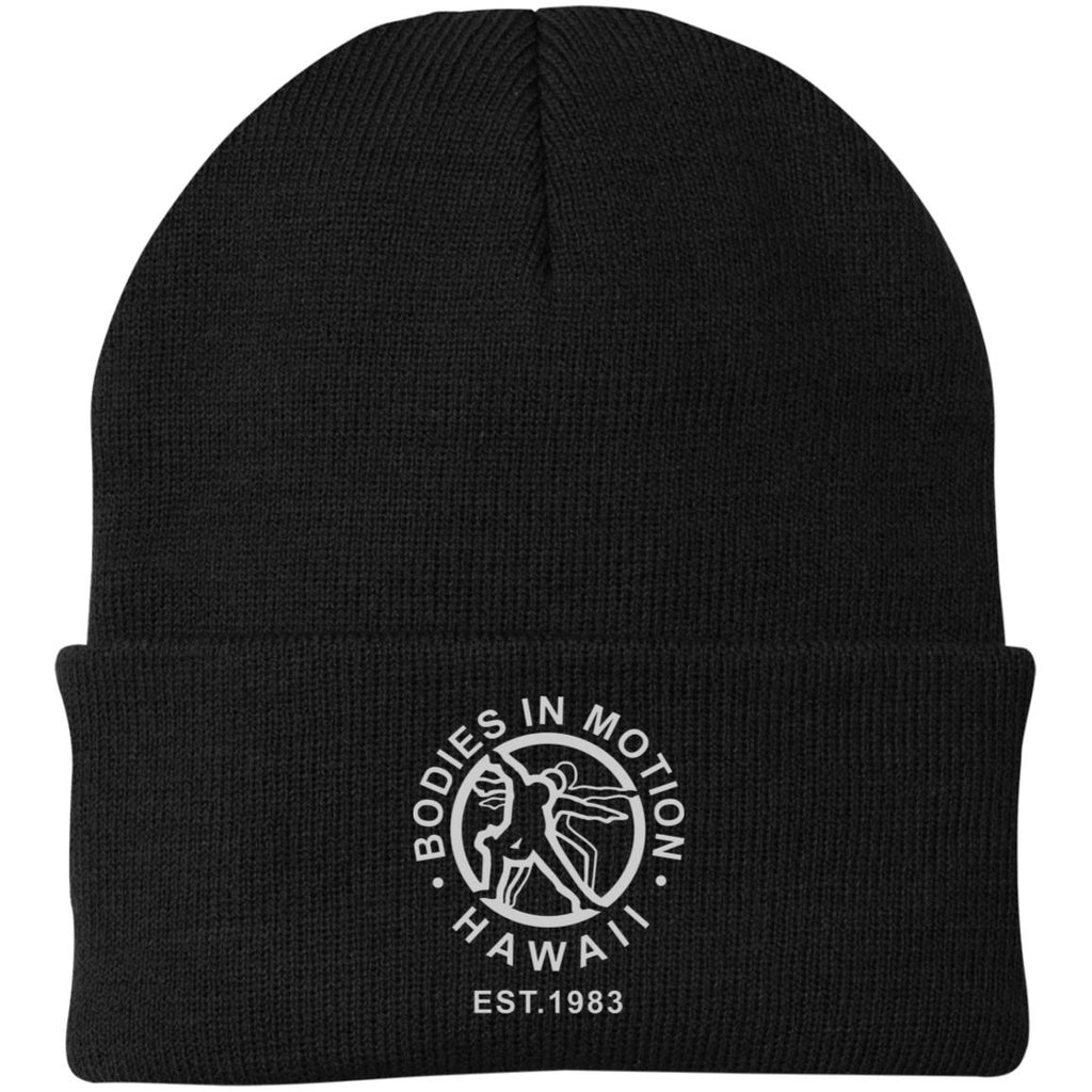 Bodies in Motions Embroidered Knit Cap