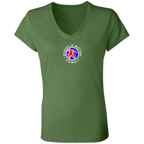Image of Bodies in Motion Ladies' Jersey V-Neck T-Shirt