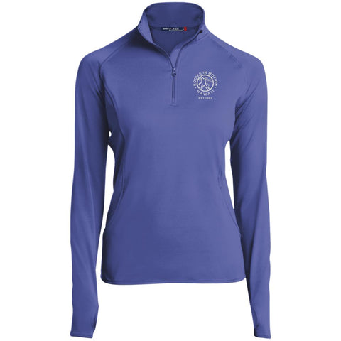 Image of Bodies in Motion Ladies' 1/2 Zip Performance Pullover