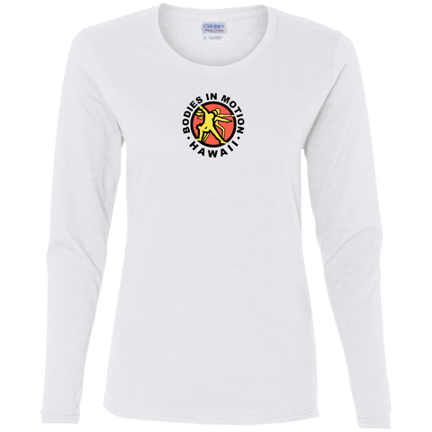 Image of Bodies in Motion Ladies' Cotton Long Sleeve T-Shirt