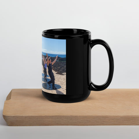 Image of Bodies in motion Black Glossy Mug