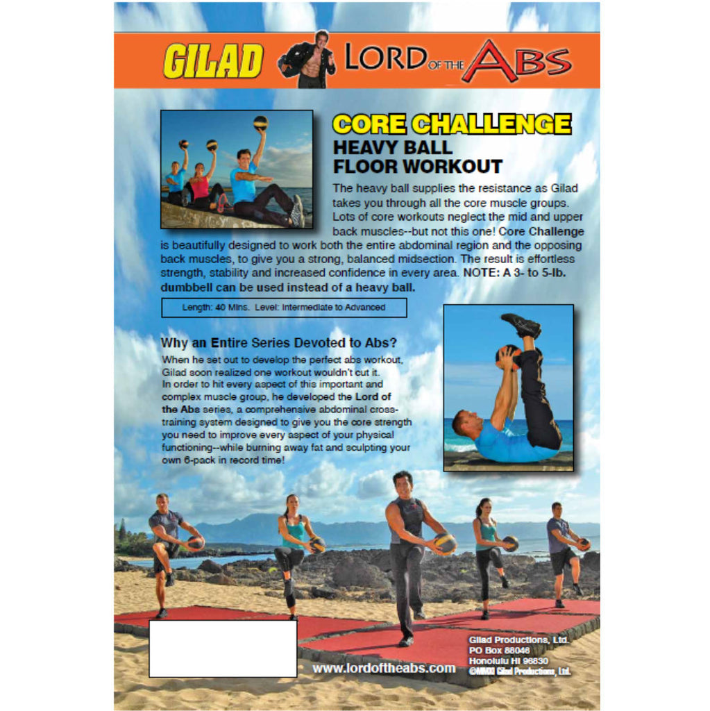 Gilad's Lord of the Abs | Core Challenge