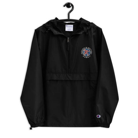 Image of Bodies in Motion Embroidered Champion Packable Jacket