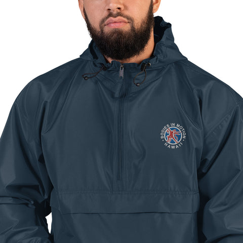Image of Bodies in Motion Embroidered Champion Packable Jacket