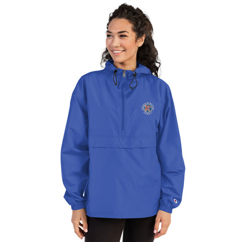 Image of Bodies in Motion Embroidered Champion Packable Jacket