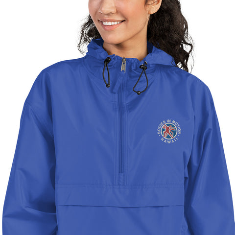 Image of Bodies in Motion Embroidered Champion Packable Jacket