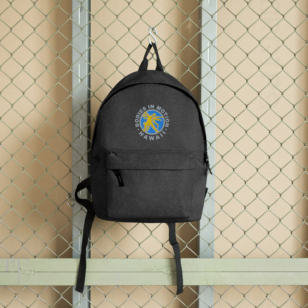 Bodies in Motion Embroidered Backpack