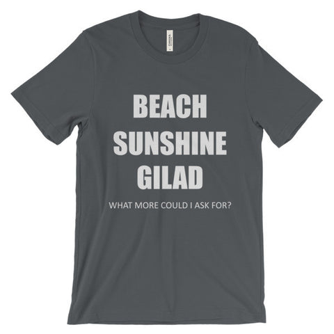 Image of Beach Sunshine Gilad - Unisex short sleeve t-shirt