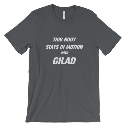 Image of This body stays in motion - Unisex short sleeve t-shirt
