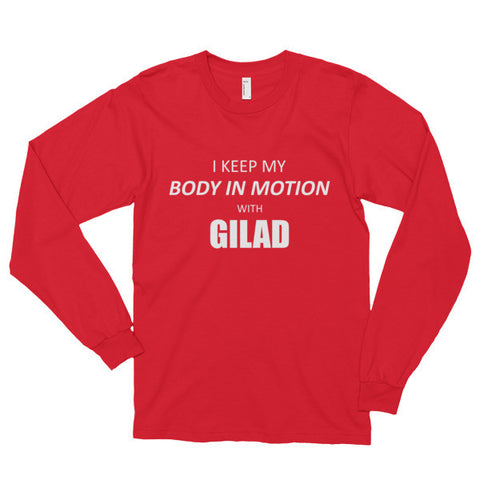 Image of I keep my body in motion - Long sleeve t-shirt (unisex)
