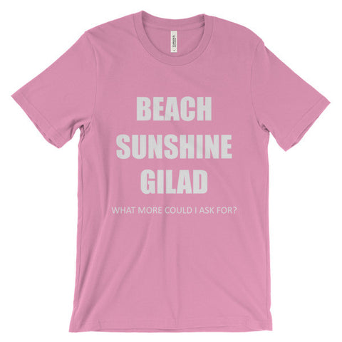 Image of Beach Sunshine Gilad - Unisex short sleeve t-shirt