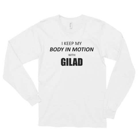 Image of I keep my body in motion - Long sleeve t-shirt (unisex)