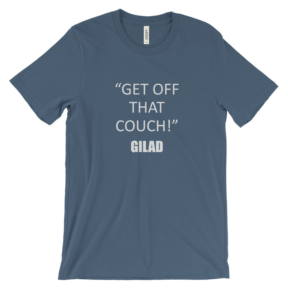 Get Off That Couch - Unisex short sleeve t-shirt