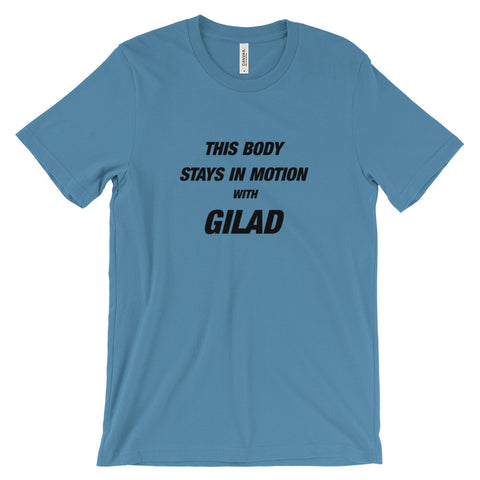 Image of This body stays in motion - Unisex short sleeve t-shirt