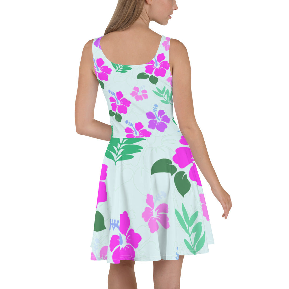 Skater Dress with a touch of Hawaii