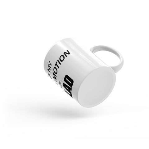 Image of I keep My Body in Motion With Gilad Mug