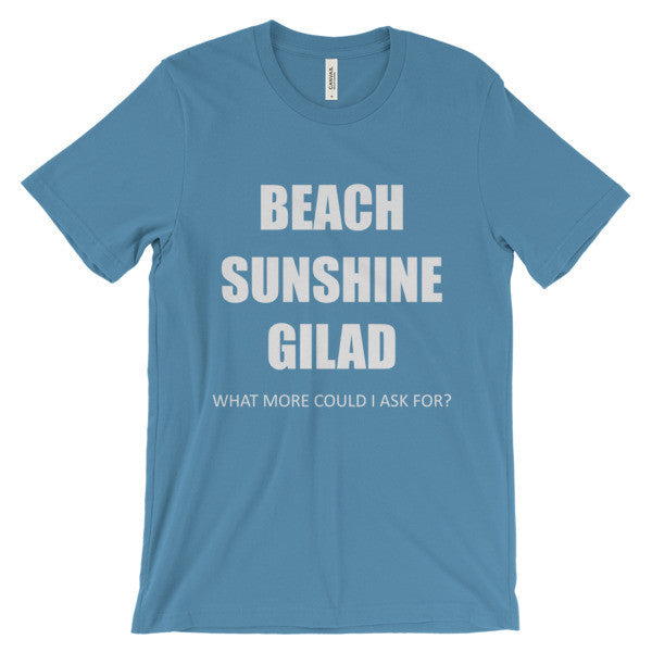 Beach Sunshine Gilad - Unisex short sleeve t-shirt