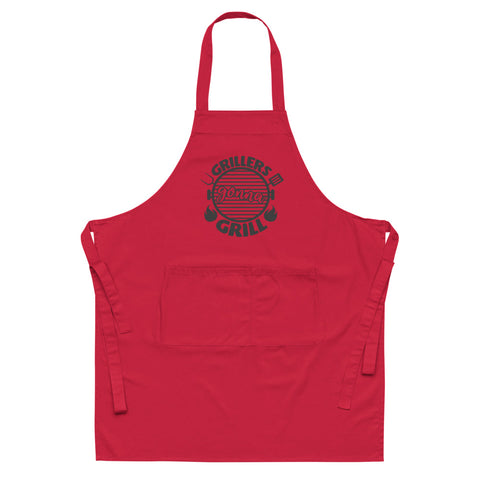 Image of Grillers Gonna Grill | 100% Organic Cotton Apron