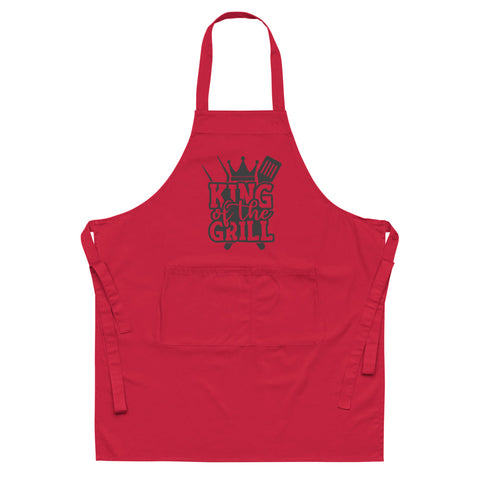 Image of King Of The Grill | 100% Organic Cotton Apron