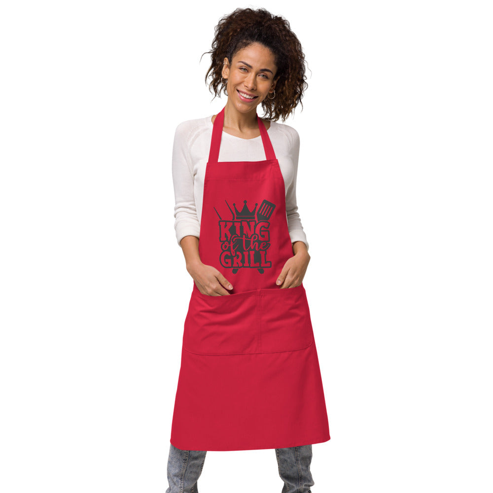 King Of The Grill | 100% Organic Cotton Apron