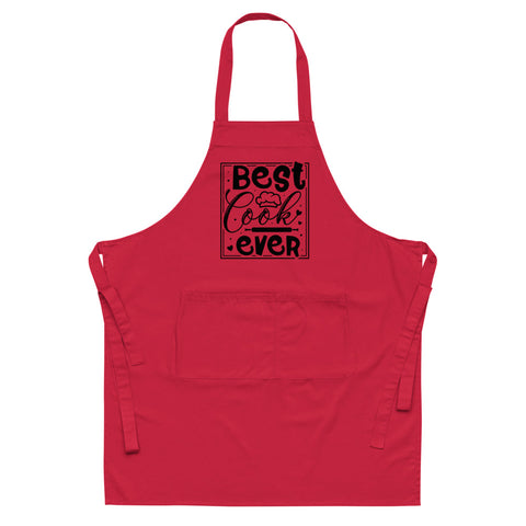 Image of Best Cook Ever | 100% Organic Cotton Apron