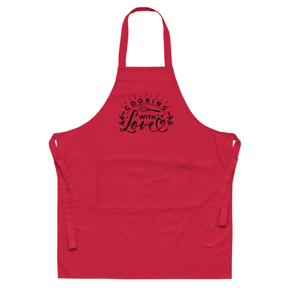 Cooking With Love | 100% Organic Cotton Apron