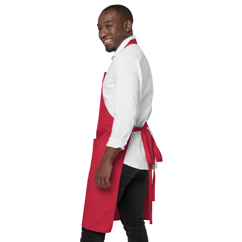 Image of Never Trust A Skinny Chef | 100% Organic Cotton Apron