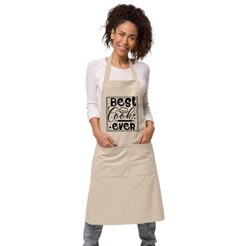 Image of Best Cook Ever | 100% Organic Cotton Apron