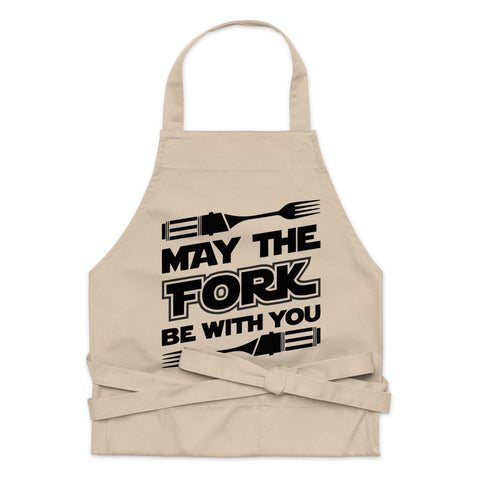 Image of May The Fork Be With You | 100% Organic Cotton Apron
