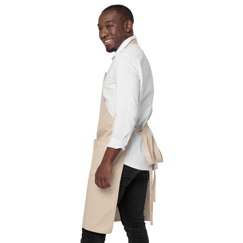 Caution: Dad is Cooking, Stay Back 100 Feet | 100% Organic Cotton Apron