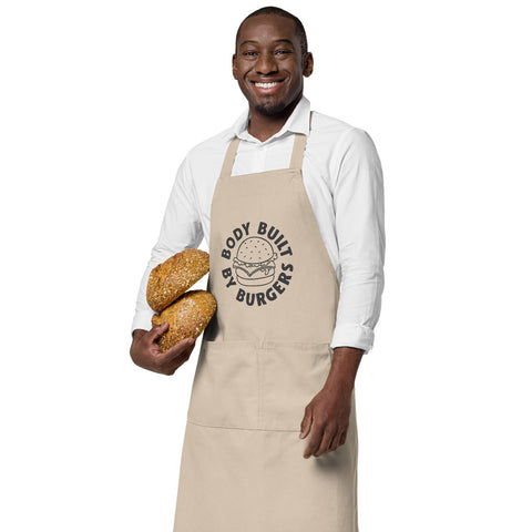 Image of Body Built By Burgers | 100% Organic Cotton Apron