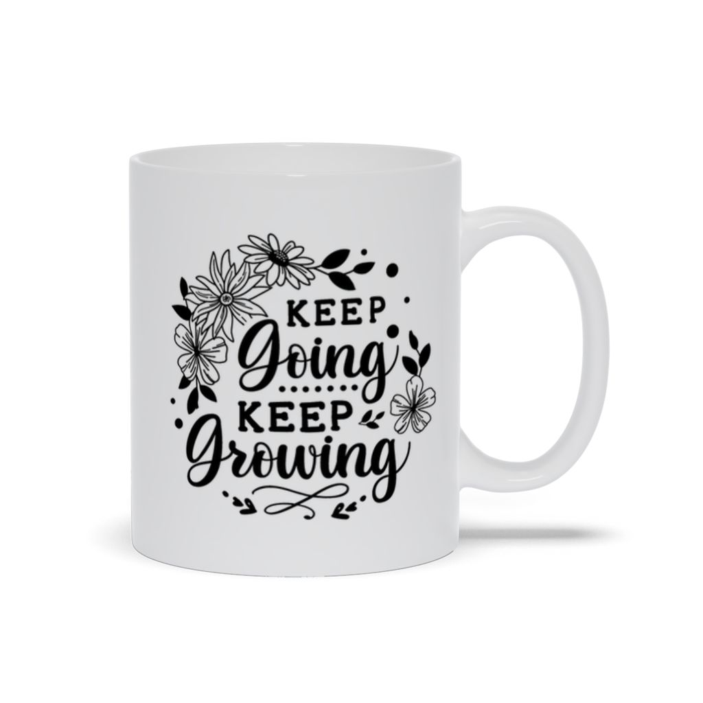 Mugs | "Keep Going. Keep Growing."