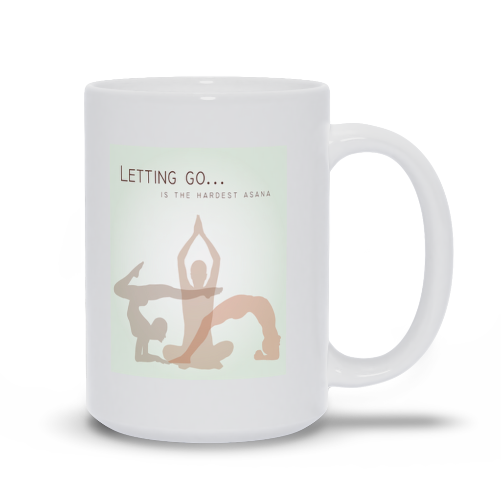 Mugs | "Letting Go Is The Hardest Asana"