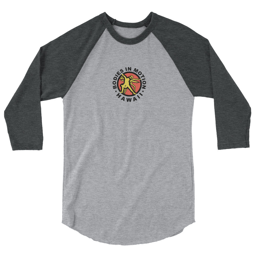 Bodies in Motion 3/4 sleeve raglan shirt