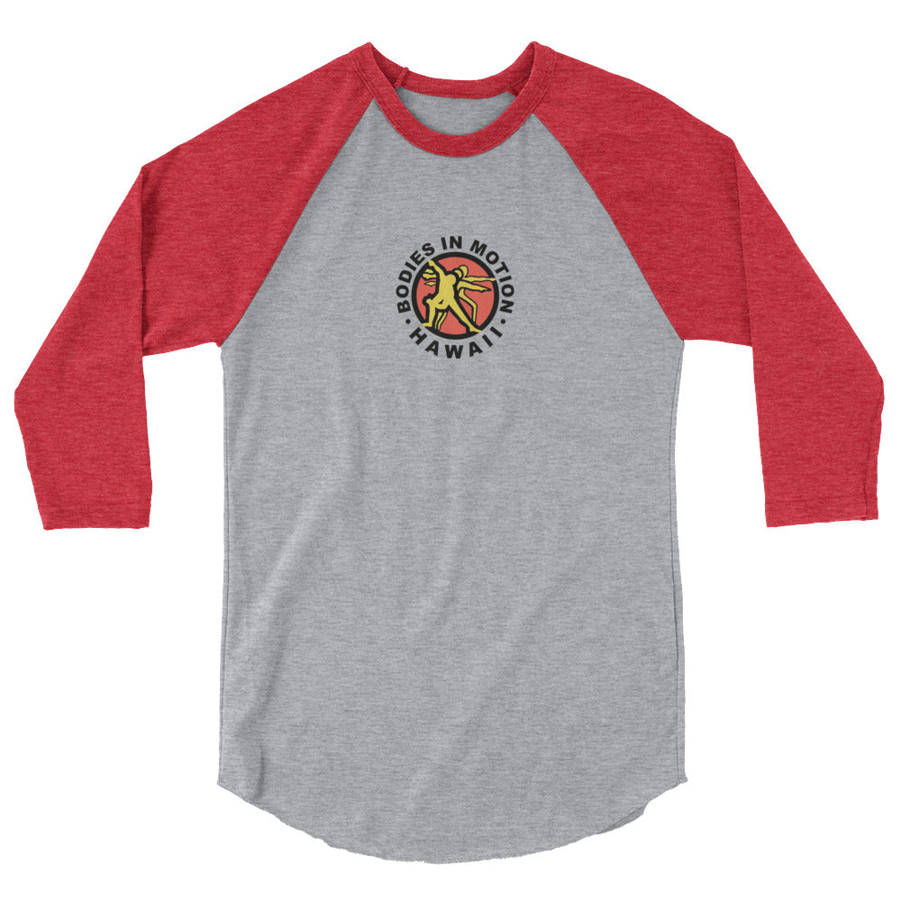 Bodies in Motion 3/4 sleeve raglan shirt