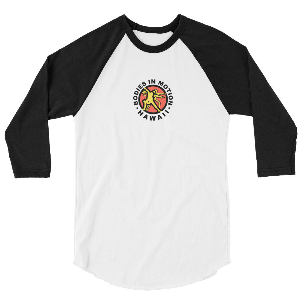 Bodies in Motion 3/4 sleeve raglan shirt