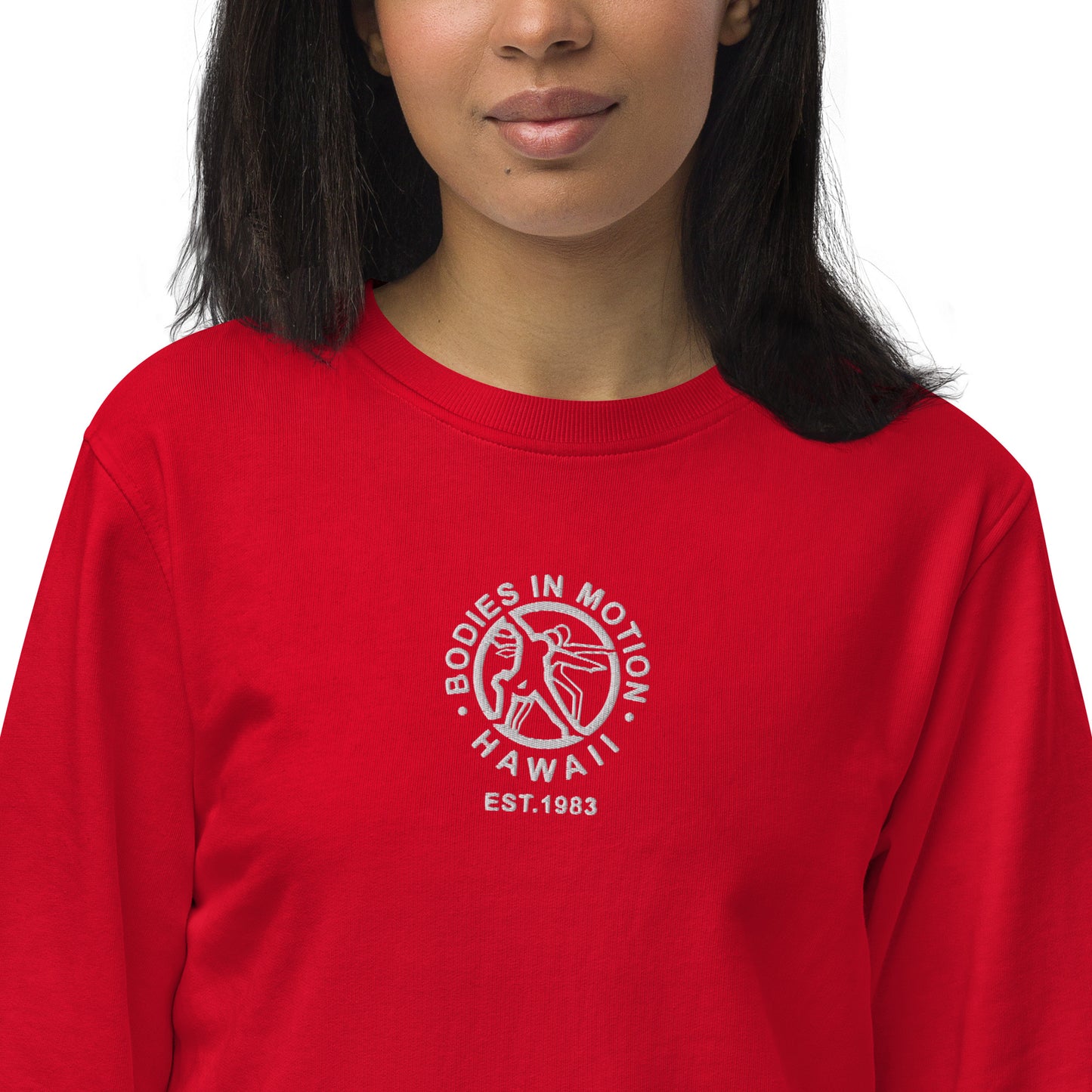 Bodiesi in Motion Unisex Organic Sweatshirt