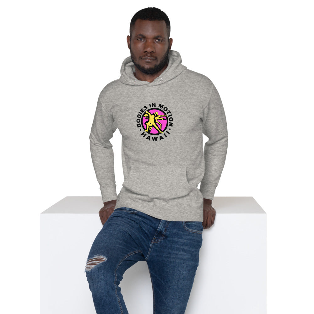 Bodies in Motion Unisex Hoodie | Supersoft with warm hood for chilly nights